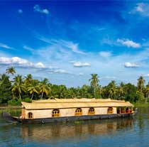 One bedroom houseboat packages in Alappuzha, Kumarakom, Cochin, Kerala